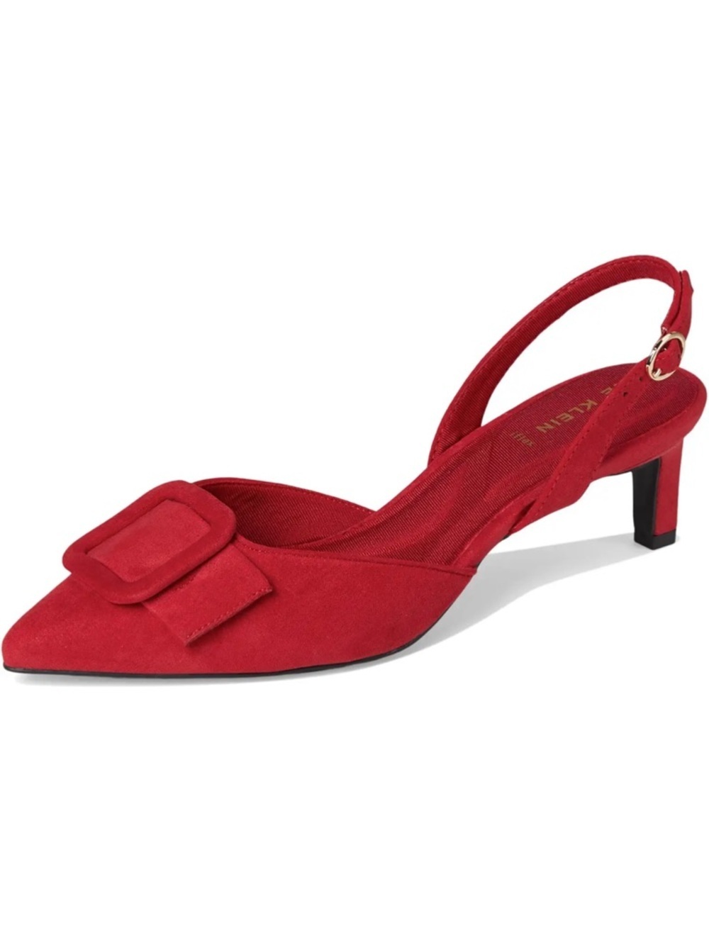 Anne Klein Red Iva Slingback Pumps NWT